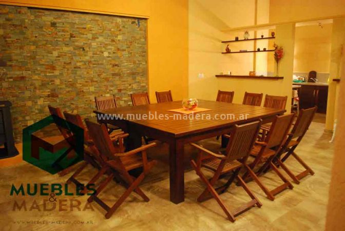 Mesas de Madera - Muebles de Madera Para Exterior